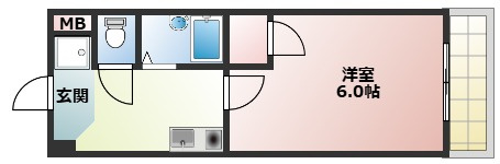 【間取り】 | シングルマンション二見 | シングルマンション二見