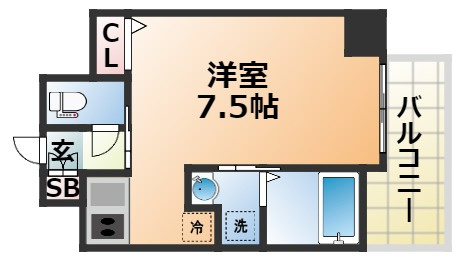 MJC神戸ブレイヴの間取り