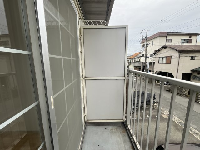 ソレイユ井ノ口のバルコニー