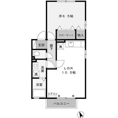 【間取り】 | グランシャリオⅢ