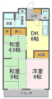 【間取り】 | 【RC造一括マンション】静岡県静岡市葵区水道町