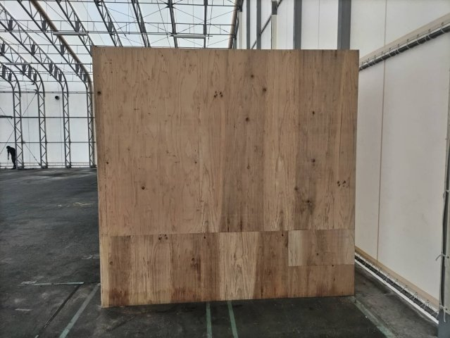 愛荘町テント倉庫の内装|内装です