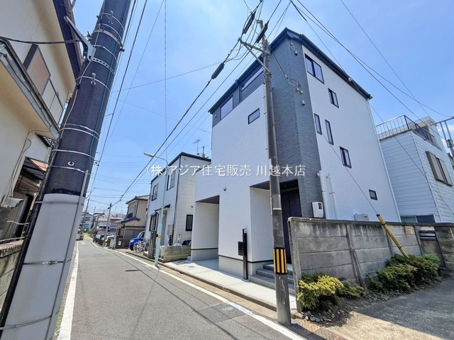 月々９万円台～　新築戸建　ふじみ野市北野5期の前面道路含む現地写真|東側 4.0ｍ公道