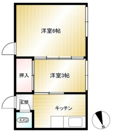 【間取り】 | 嶋田荘