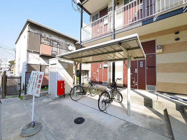 レオパレスＭＡＴＥのその他共用部分|駐輪スペースもございます。