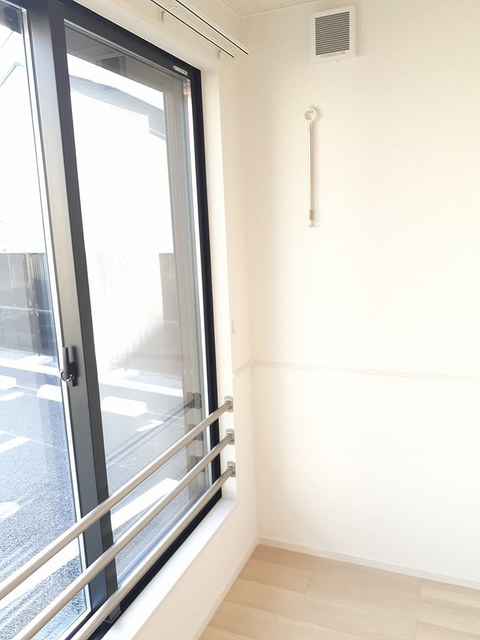 ソラリアＢのバルコニー