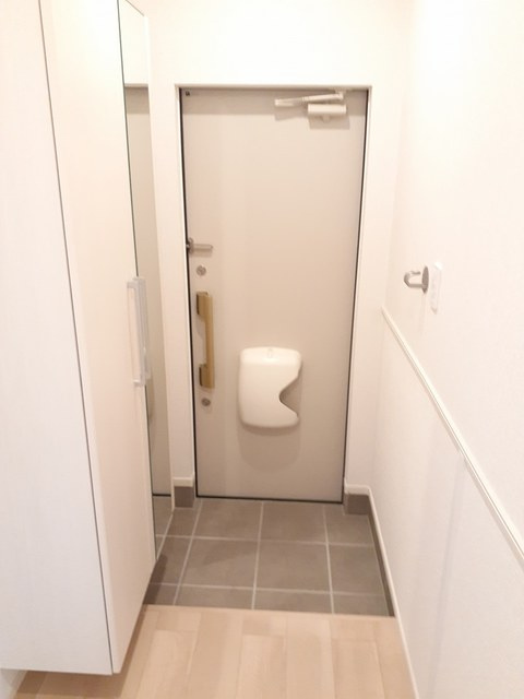 ソラリアＢの玄関