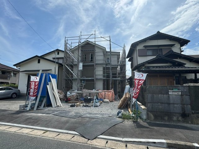 ーBloomーブルームー小倉南区上石田3丁目1期　　【小倉南区　新築戸建て】の外観|現地撮影　2024,8,21　ーBloomーブルームー小倉南区上石田3丁目1期　　【小倉南区　新築戸建て】