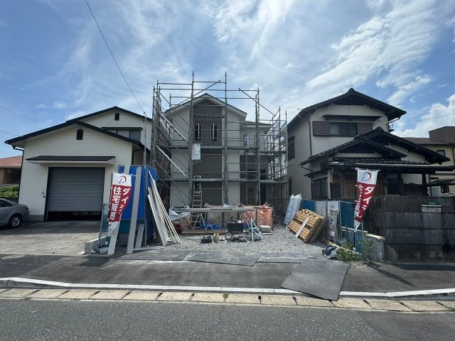 ーBloomーブルームー小倉南区上石田3丁目1期　　【小倉南区　新築戸建て】の外観|現地撮影　2024,8,21　ーBloomーブルームー小倉南区上石田3丁目1期　　【小倉南区　新築戸建て】