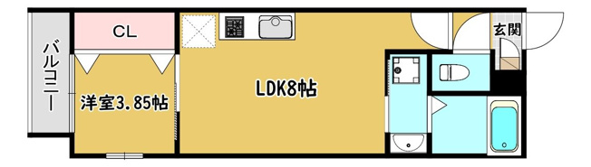 【間取り】 | シェリム九大学研都市 | 現況優先。
