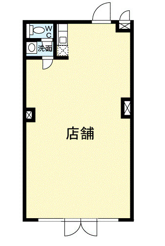 サンライズヴィラひたち野A棟の間取り