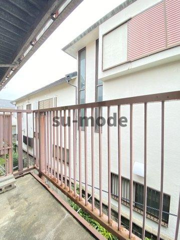 園田ハイムのバルコニー