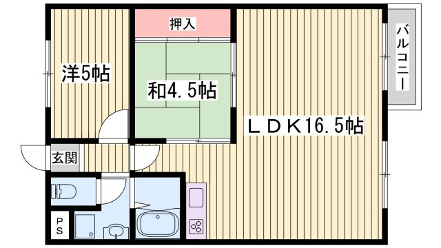 パークハイツの間取り