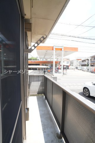 メゾン藤崎のバルコニー