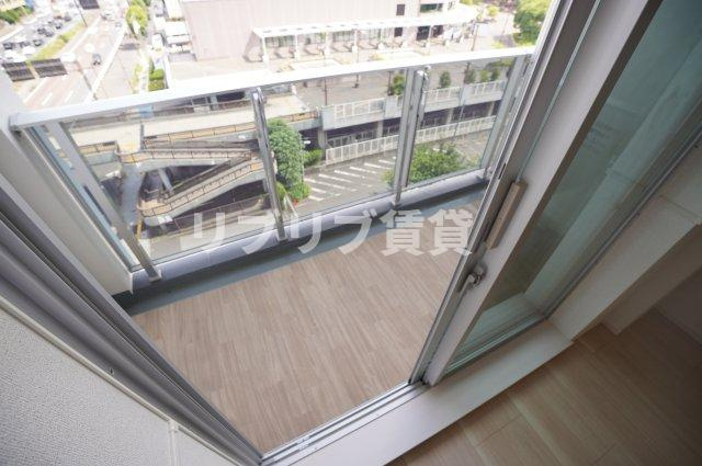 スアヴィス千葉のバルコニー