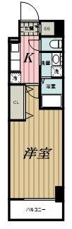 スアヴィス千葉の間取り