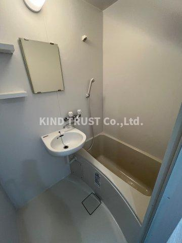 末広ビルの浴室|ゆったり過ごせるお風呂です