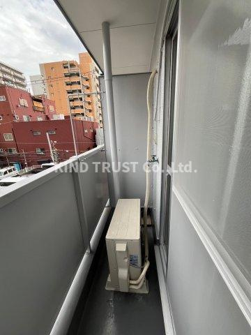 末広ビルのバルコニー|バルコニー付きです