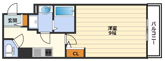サムティ梅田2グロウアクシスの間取り
