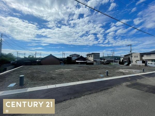 海南市鳥居の売地の前面道路含む現地写真