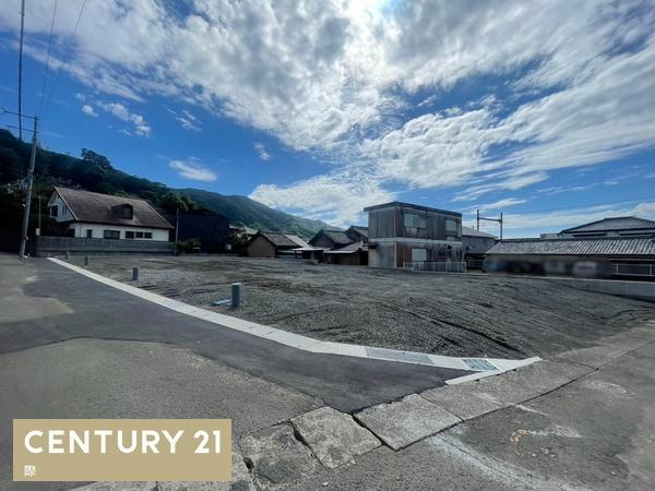 海南市鳥居の売地の前面道路含む現地写真