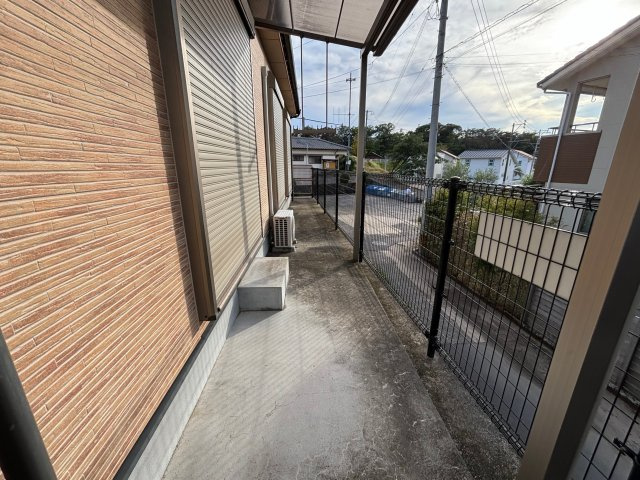 ハイツAmiのバルコニー