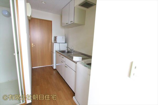 呉市広中町の賃貸マンションのキッチン