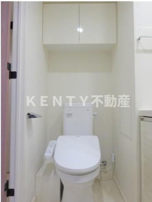 【トイレ】 | パークアクシス東蒲田 | 落ち着いたトイレです