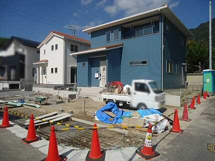 呉市天応宮町　新築一戸建て（全3棟）の外観