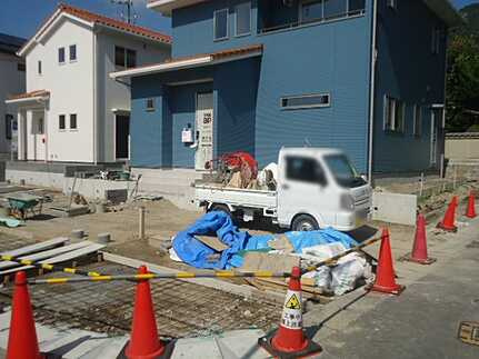 呉市天応宮町　新築一戸建て（全3棟）の外観