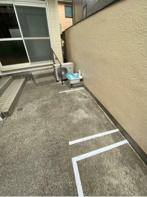 【駐車場】 | カーサマリアージュ上十条　※5/16退去 | 大型バイク駐輪可能です