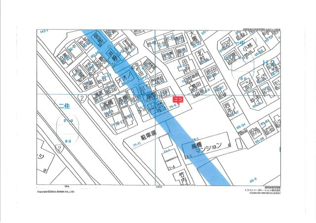 平岡町土山売土地の地図