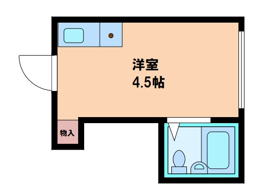 【間取り】 | 昭和グランドハイツ恵美須