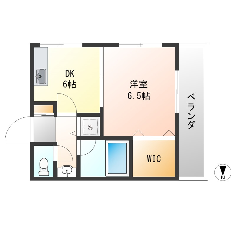 アドレ志茂の間取り