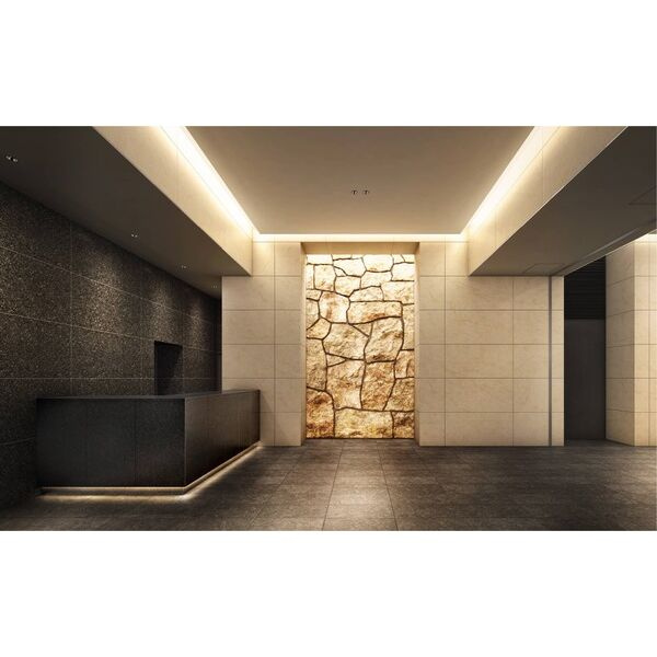 ブランズタワー谷町四丁目のエントランス