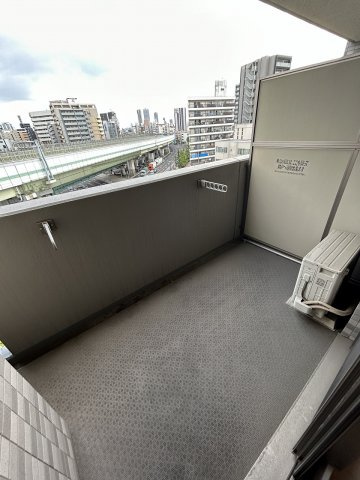 エスリード阿波座シティウエストのバルコニー