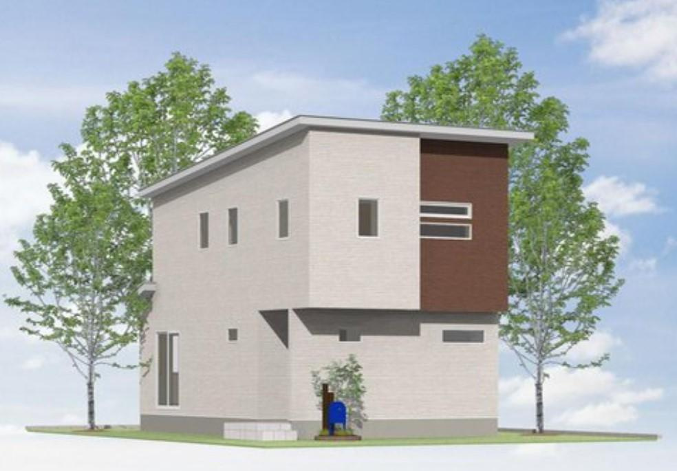 山形市東山形新築建売住宅の外観|山形市東山形新築建売住宅。内覧予約受付中です！