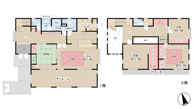 【間取り】 | 鳥羽街道貸家