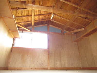 【収納】 | 能代市向能代トトメキ・中古住宅 | 車庫上の物置です。