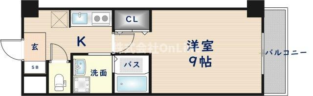 ル・クール長瀬の間取り