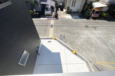 【前面道路含む現地写真】 | 城陽市久世里ノ西　新築戸建