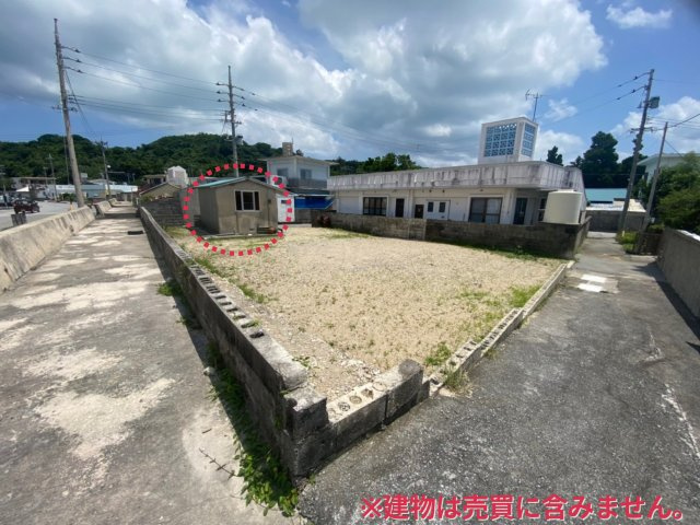 浜比嘉島　勝連浜の外観|※建物は売買に含みません。