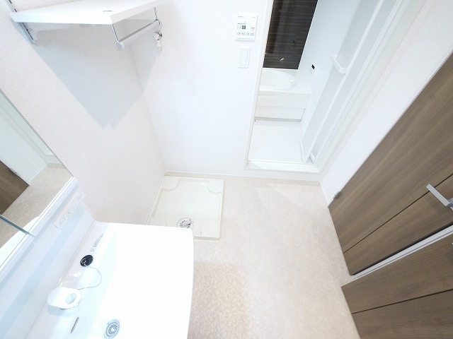 プロムナード　メゾン　Ｋの洗面所|使いやすい洗面所です