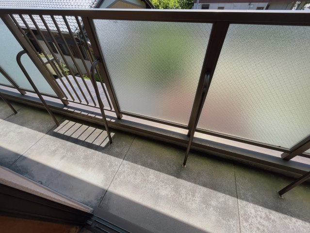 塚本ビルのバルコニー
