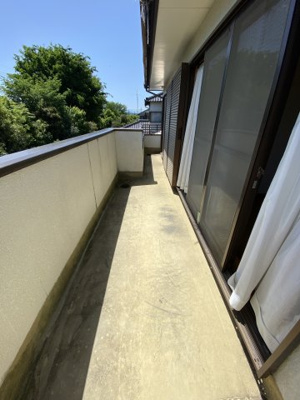 【バルコニー】 | 本庄市四季の里3丁目　中古住宅   | 現地(2024年5月撮影)