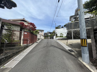 【前面道路含む現地写真】 | 宇治市広野町寺山　売土地