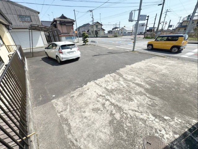 佐賀県杵島郡大町町　中古戸建の前面道路含む現地写真|敷地内からみた前面道路の様子です！