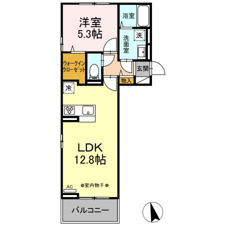 【間取り】 | Ｄ－ＲＯＯＭ清水新居Ⅰ