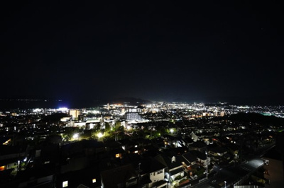 【展望】 | 【上質リフォーム】フローレンス井口台アネックス | 現地（2024年5月17日20：00頃）撮影