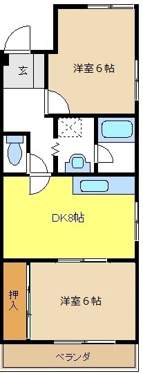 エステート林の間取り